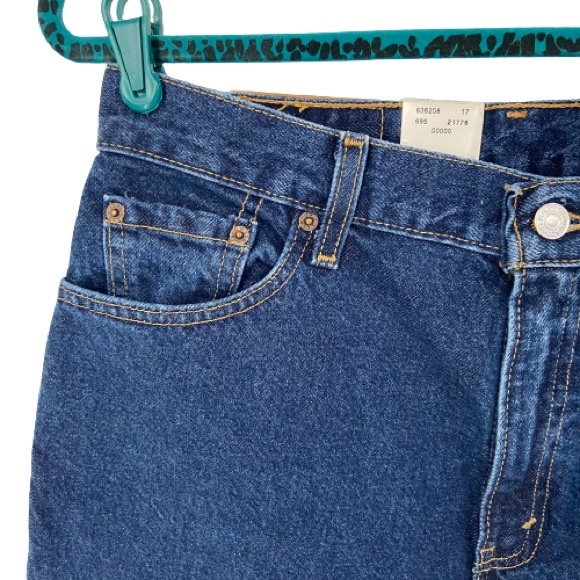 DEADSTOCK Vintage Y2K Levi’s 550 High Rise Mom Jeans Size 12 *READ* - Picture 3 of 15